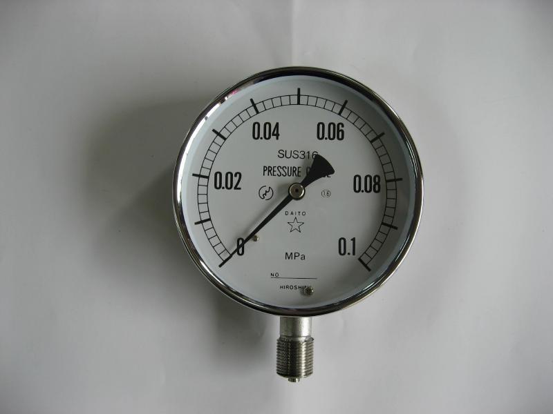 隔膜式圧力計